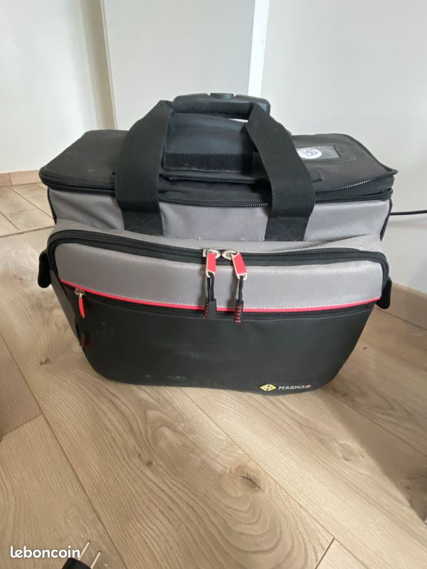 Valise sacoche boîte à outils à roulettes de rangement et