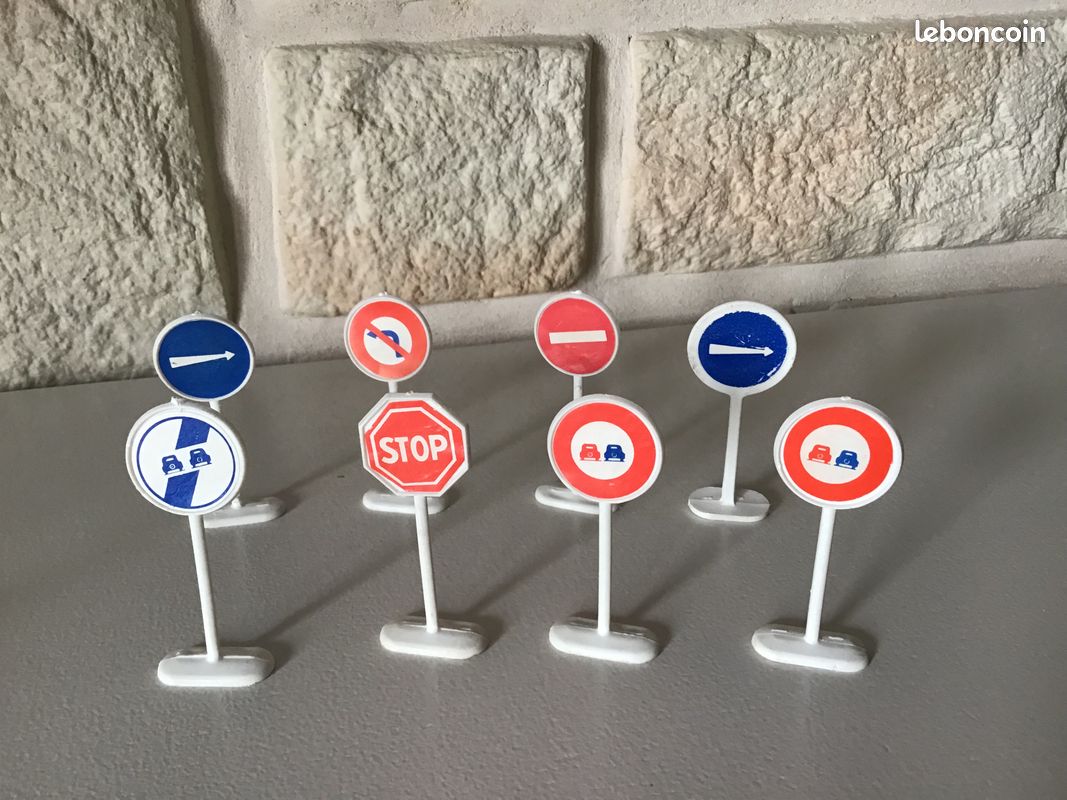 Lot de 60 accessoires "chantier - bâtiment public" - plastique - pour diorama ou modélismes (image 7)