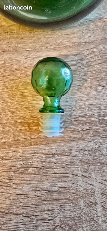 Carafe à l'Italienne avec rafraichissoir à glaçons pour décanter le vin (image 5)