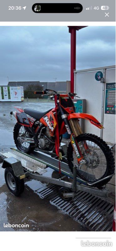 KTM 250 SX-F 2006 à échanger (image 1)