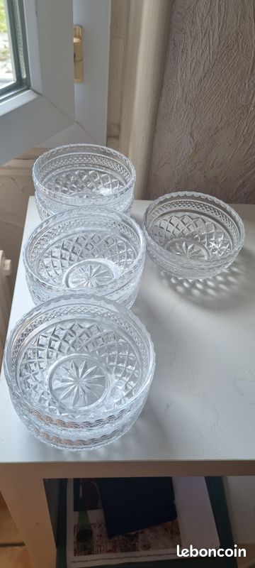 Lot De 6 Coupelles à Dessert En Céramique - Multicolores - 8x8x5 Cm - Parfait état