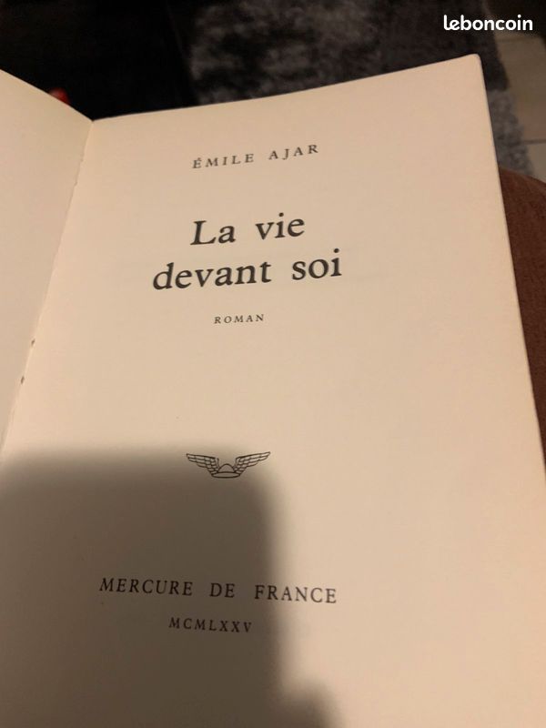 La vie devant soi, 1975, E. Ajar (image 6)