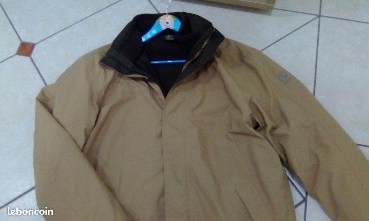 Manteau Homme Devred - Taille XL - Occasion Très Bon état - Gris Laine
