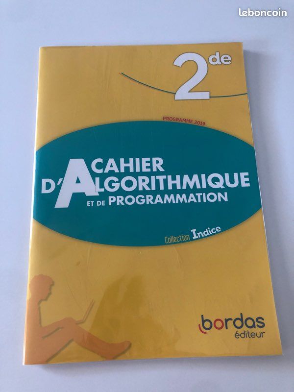 Cahier d’algorithmiques et de programmation seconde (image 2)