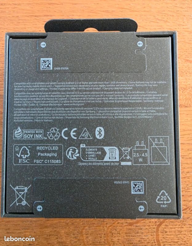 Écouteur Samsung Galaxy Bubds4 Pro (image 2)