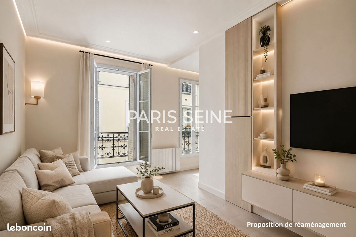 Appartement 3 pièces 48 m² · à Paris · 48 m² · 499 200 €
