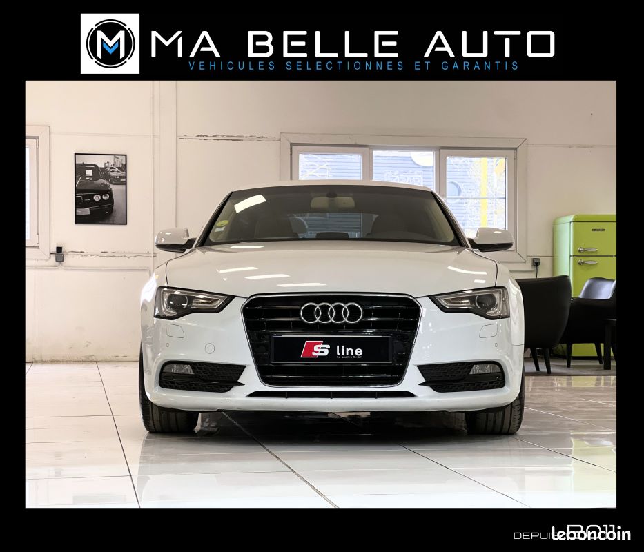 AUDI A5 SPORTBACK 2.0 TDI 143 AMBITION LUXE MULTITRONIC / carnet + factures / parfait état (image 13)