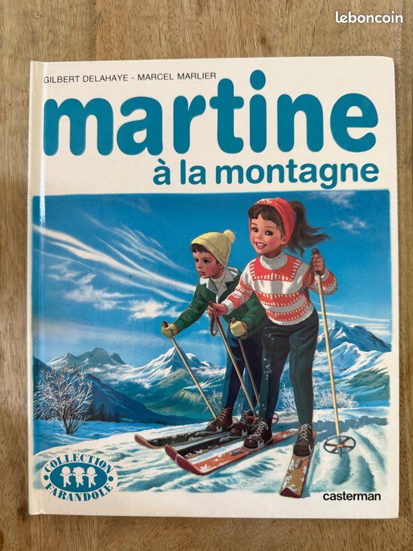 Ancien Livre Ski à La Montagne – Bertillot – Broché Français 1900-1960