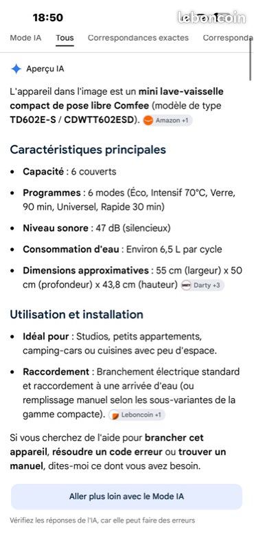 Mini lave-vaisselle (image 3)
