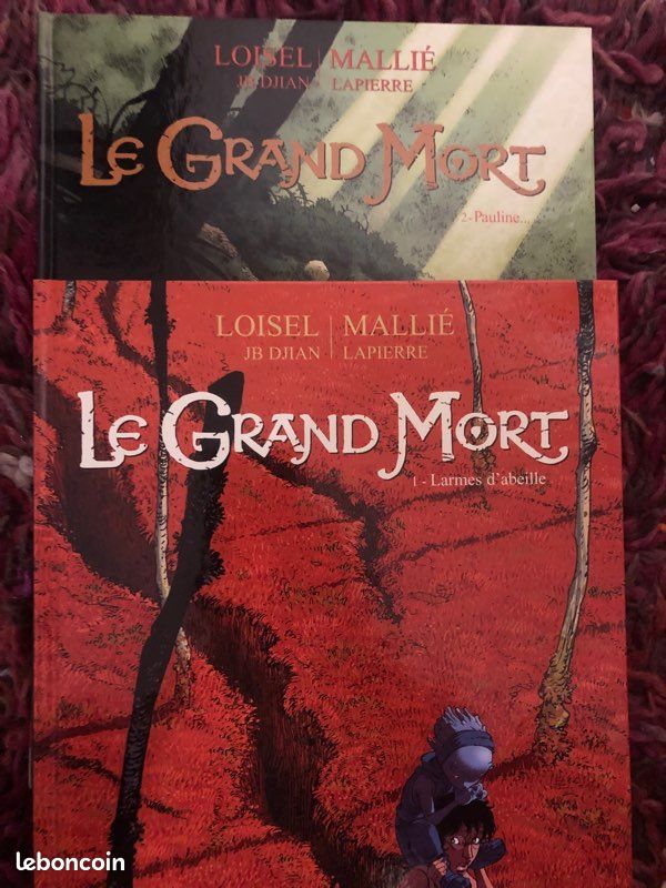 Lot BD fantasy sombre – Le Grand Mort (T1 & 2), Servitude (T1), Malicorne, Complaintes des landes perdues (T1), Chroniques Barbares (T1) (image 1)