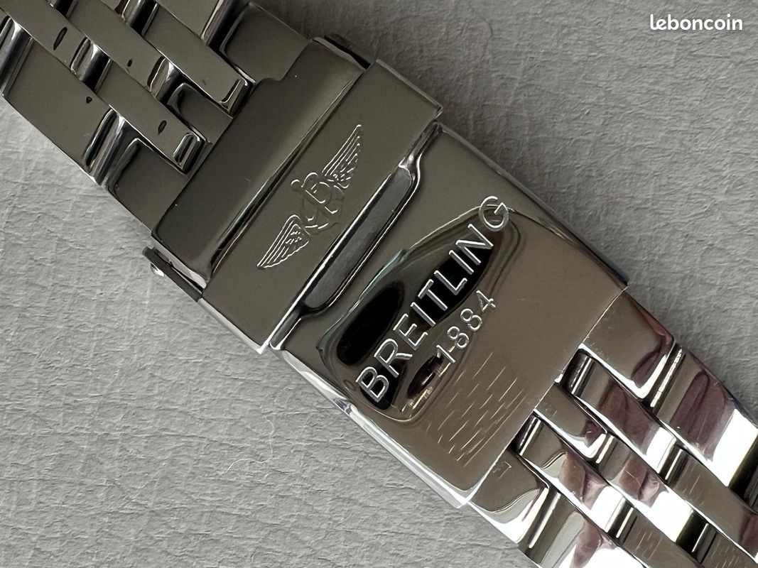 Breitling Bracelet Montre Acier 20mm Bracelet Montre Acier Inox
