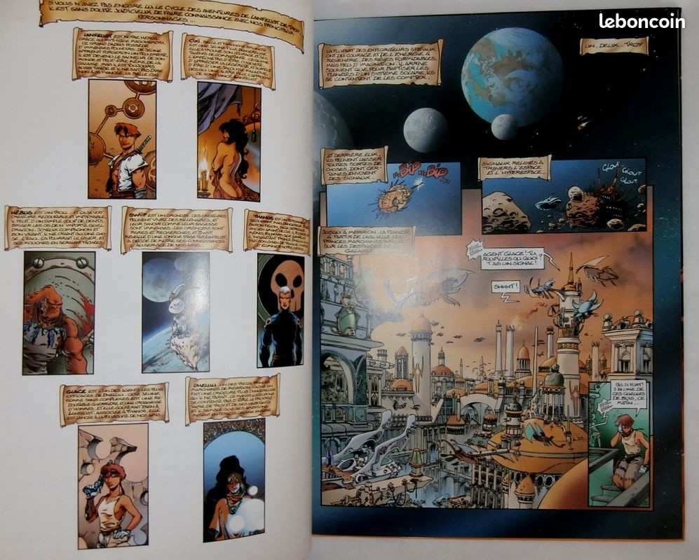BD 2007 ALBUM DOUBLE Lanfeust des Etoiles "TOME 1 : UN. DEUX. TROY... & TOME 2 : LES TOURS DE MEIRRION" (image 5)
