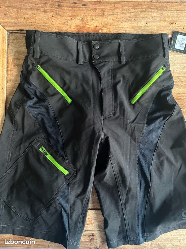 Short VTT Primal Noir XL - Neuf Sans étiquettes, Idéal Cyclisme