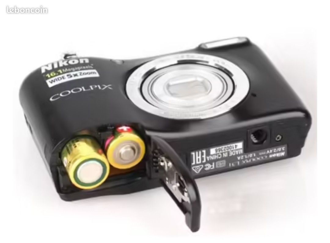 Appareil photo numérique digital nikon coolpix l31 gris