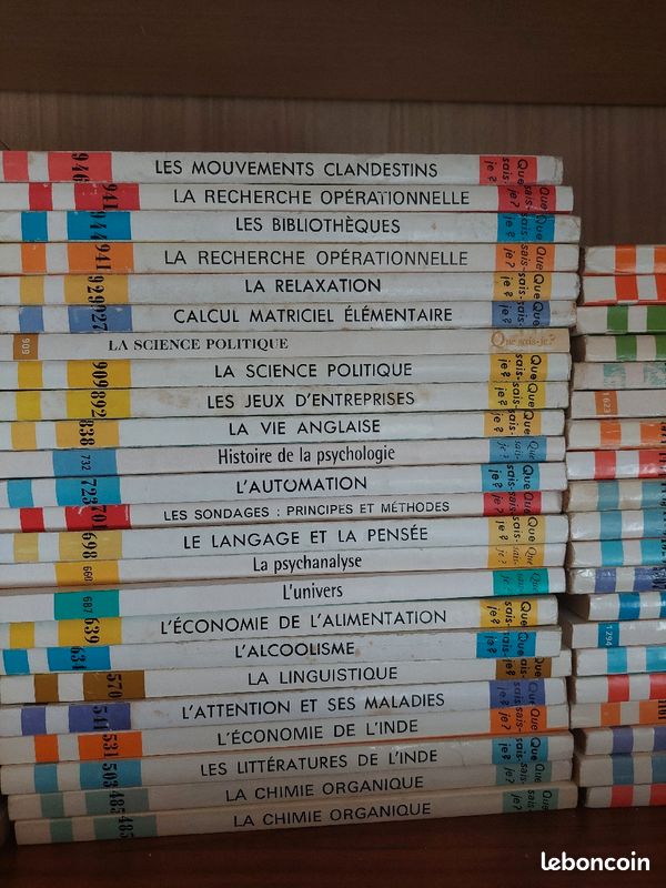 Vide bibliothèque de Que sais je OFFRE SPECIALE 10 livres min (image 3)
