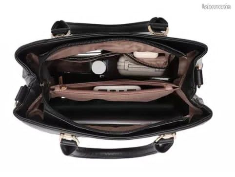 Sac A Main Pour Femme En Cuir Souple Lave Avec Multi-Poches Sac A Sac A Main Pour Femme En Cuir Souple Lave Avec Multi-Poches Sac A