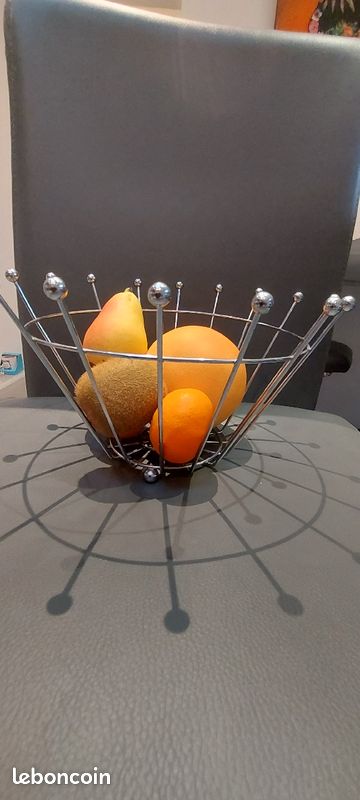 Corbeille à fruits métallique (image 2)