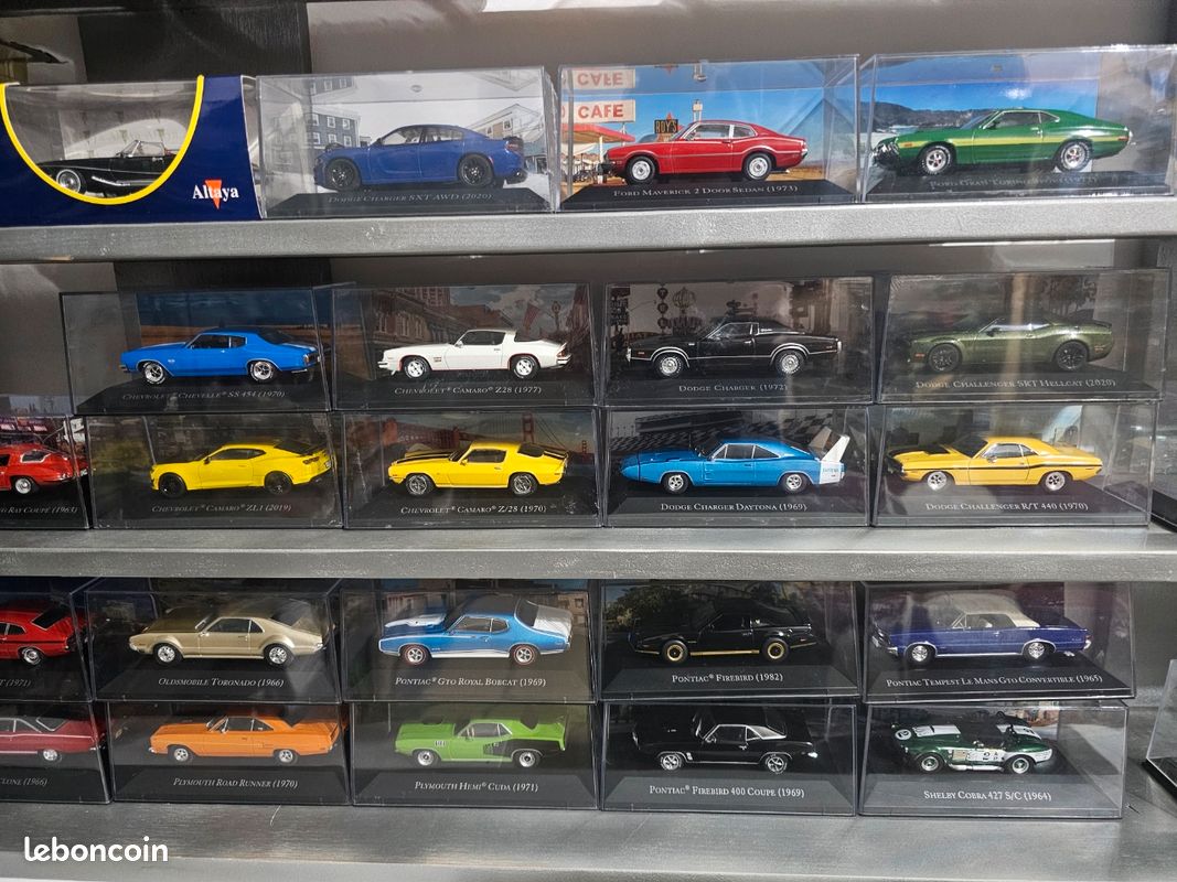 35 voitures américaines 1/43 (image 1)