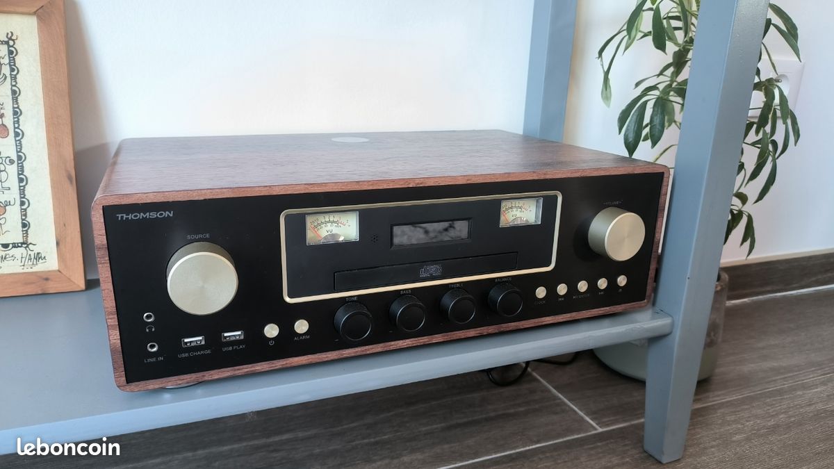 Micro Chaîne Thomson MIC01 - AM/FM, Lecteur CD, Hi-Fi - Neuf - Bijou électronique Rétro