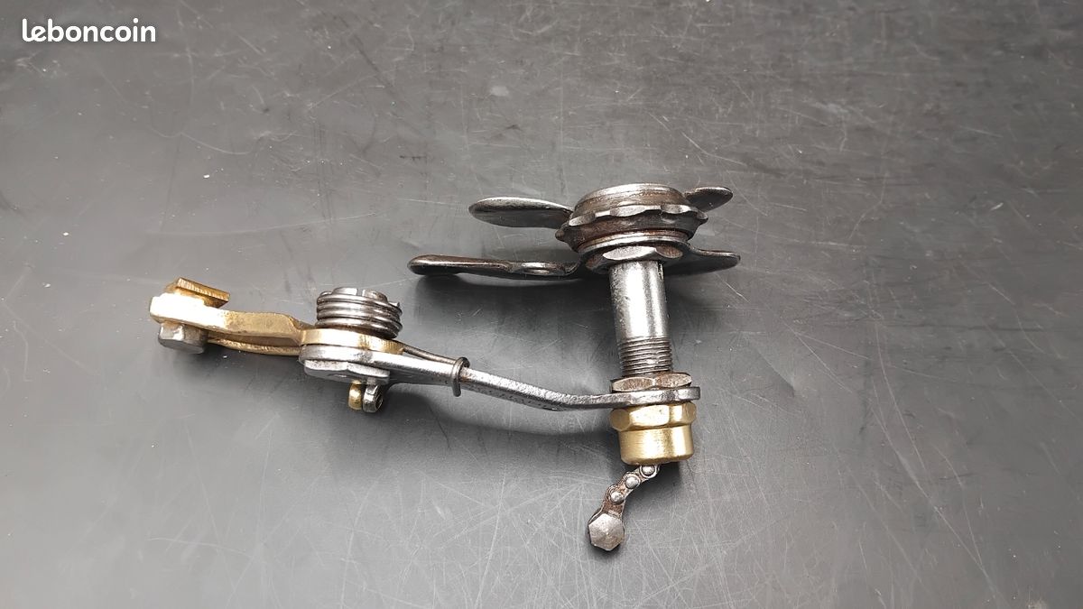 Dérailleur Arrière Vélo Course Simplex – 4V – Acier – Fabriqué En France – Années 40