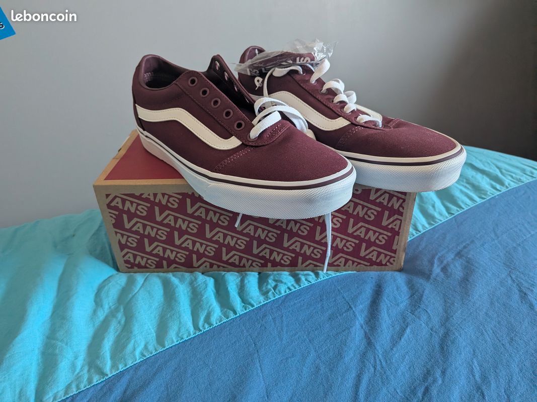 Skate Shoes Vans Ward Canvas Burgundy Ward Hi Buy Red Vans Vans