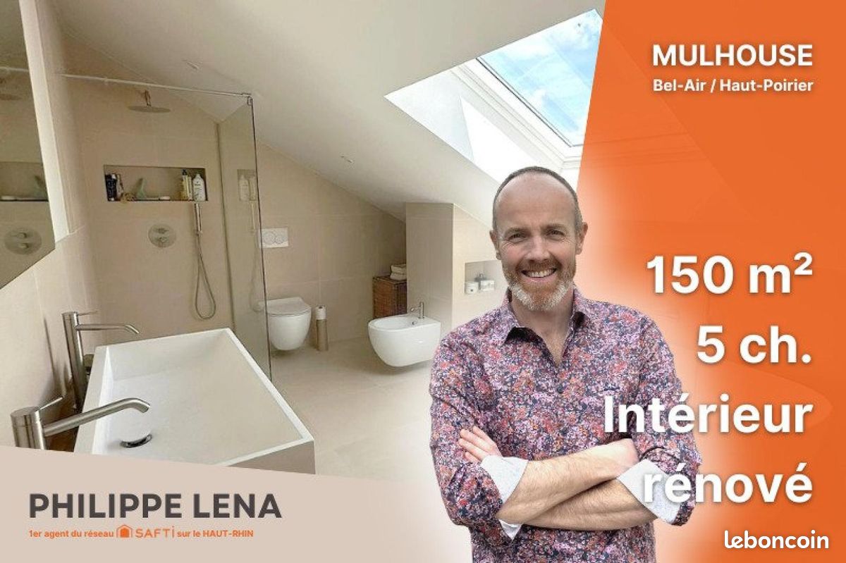 Maison 6 pièces 140 m² · à Mulhouse · 140 m² · 429 000 €