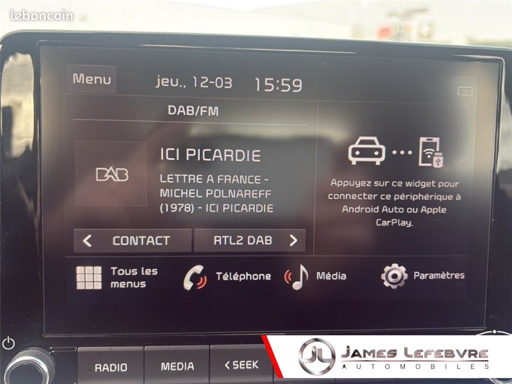 Kia Stonic 1.0 T-GDI 100 CH BVM6 Active (image 14)