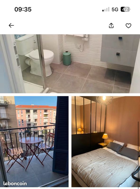 Appartement 2 pièces 38 m² · à Ajaccio · 38 m² · 700 €/mois