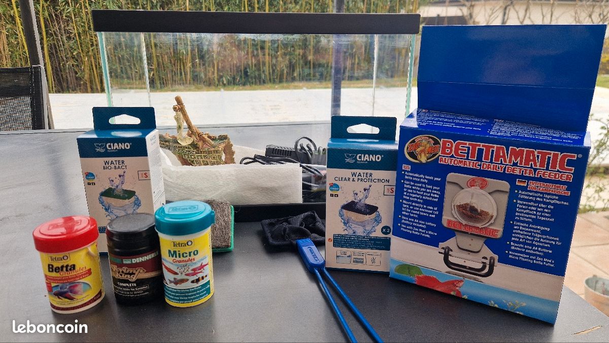 Aquarium inwa start 13L avec accessoires (image 1)