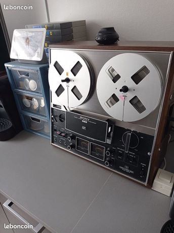 Magnétophone à Bande Sony TC 330 - Vintage Hi-Fi Stereo - 2 Vu-mètres - état Correct