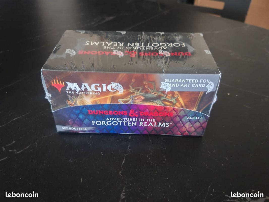 Magic the Gathering D&D Forgotten Realms Set Booster Box (30 boosters  ANGLAIS) - Collection