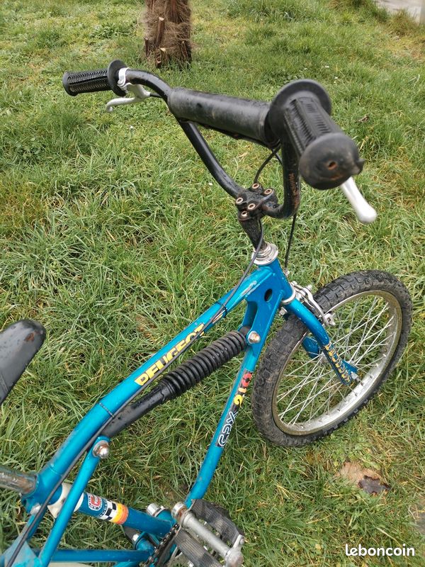 CADRE BMX CHROMÉ HUTCH LIL HOLESHOT vintage old school et FOURCHE NON