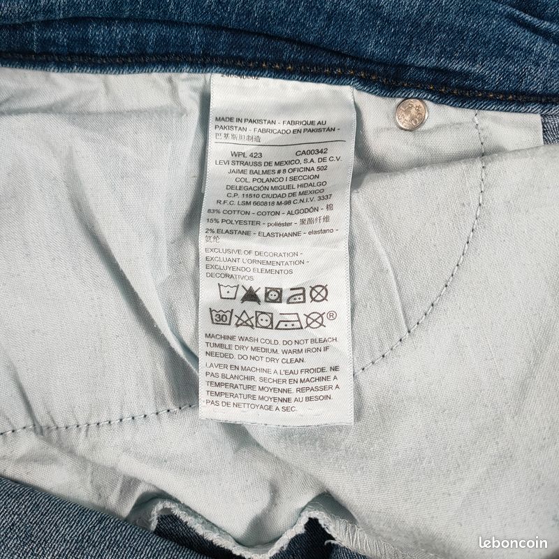 Pantalons Capri Verts Dockers, Taille Femme Moyenne 32 Taille