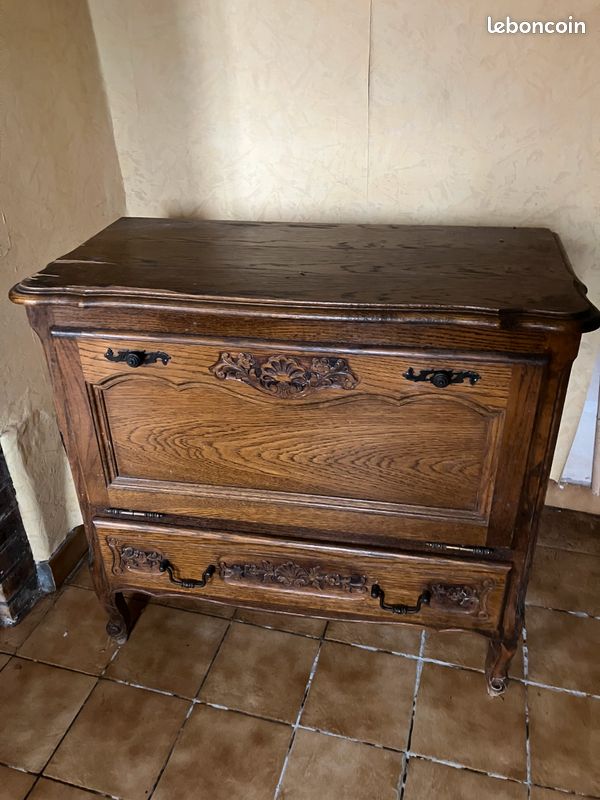Meuble bar bois (image 1)