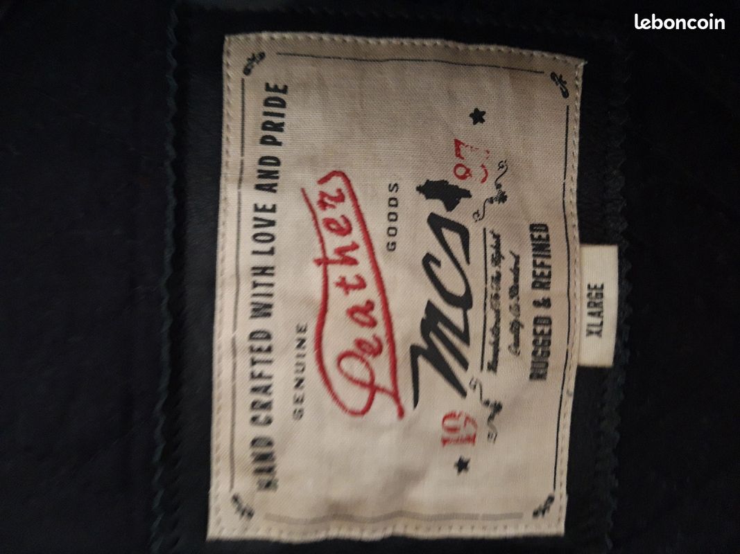 Blouson cuir MCS (image 3)