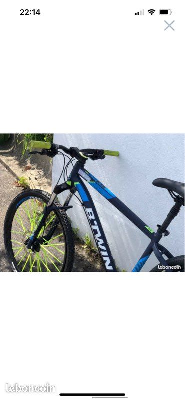 Lot de 2 vélos . Un vtt rockrider 520 27,5 pouce, Et l autre c un bmx (image 7)