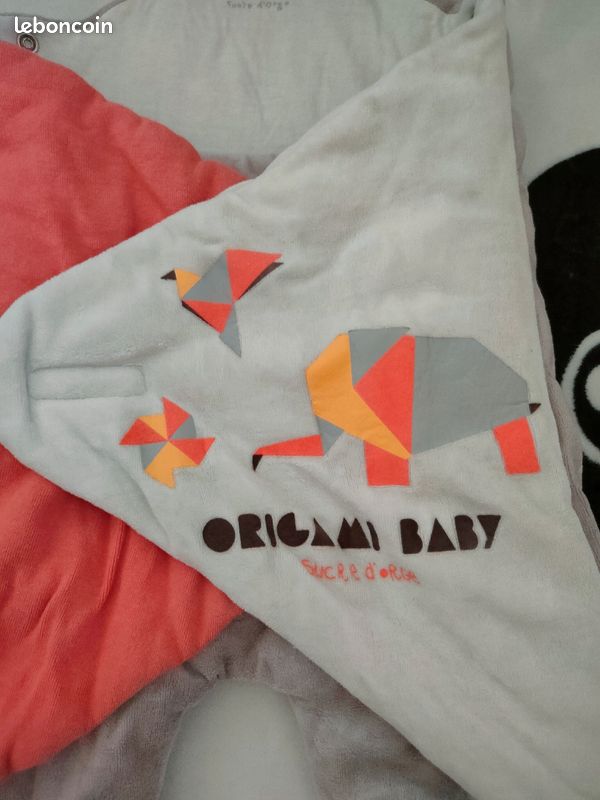 Nid d'ange bébé taille 0/3 mois marque sucre d'orge (image 2)