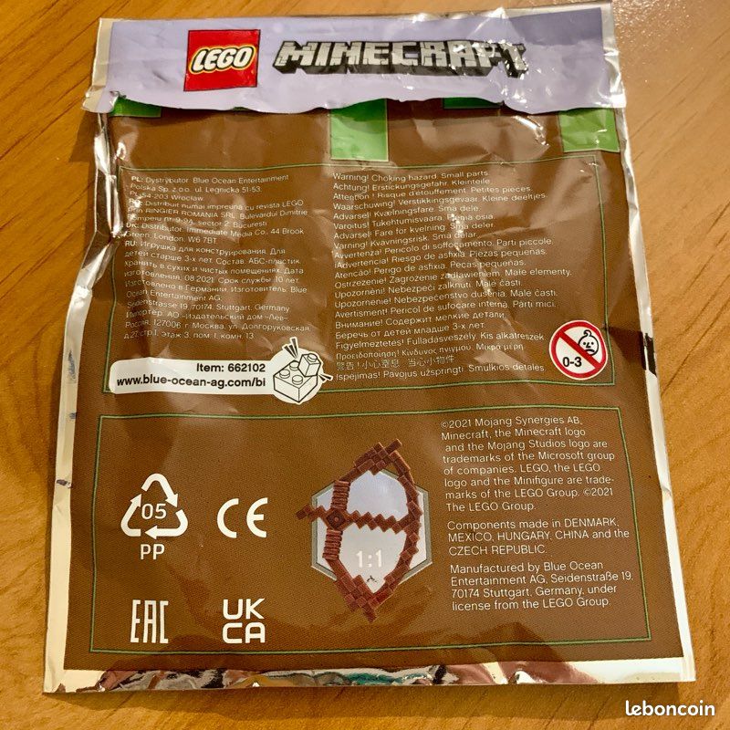 LÉGO MINECRAFT SQUELETTE TNT MÉCANISME (26 Pièces) (image 4)