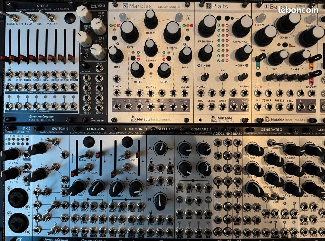 Modules Eurorack: Joranalogue, Mutable Instruments, Intellijel, Expert Sleepers, 4ms; Addac Systems ... (image 2)