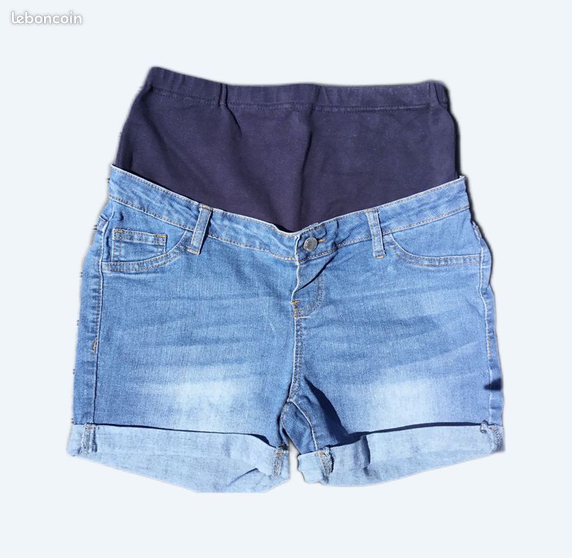 Short en jean de grossesse Vêtements