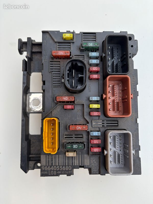 BSM Boitier Servitude Moteur Delphi L08 9664055680 Peugeot Citroen (image 1)