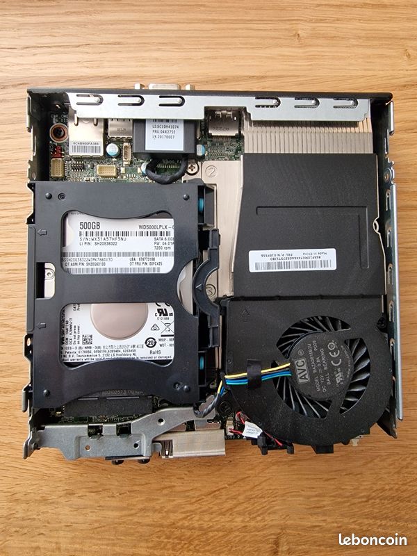 Mini PC Lenovo ThinkCentre M710q Tiny - 4Go RAM - HDD 500Go + Chargeur (image 8)