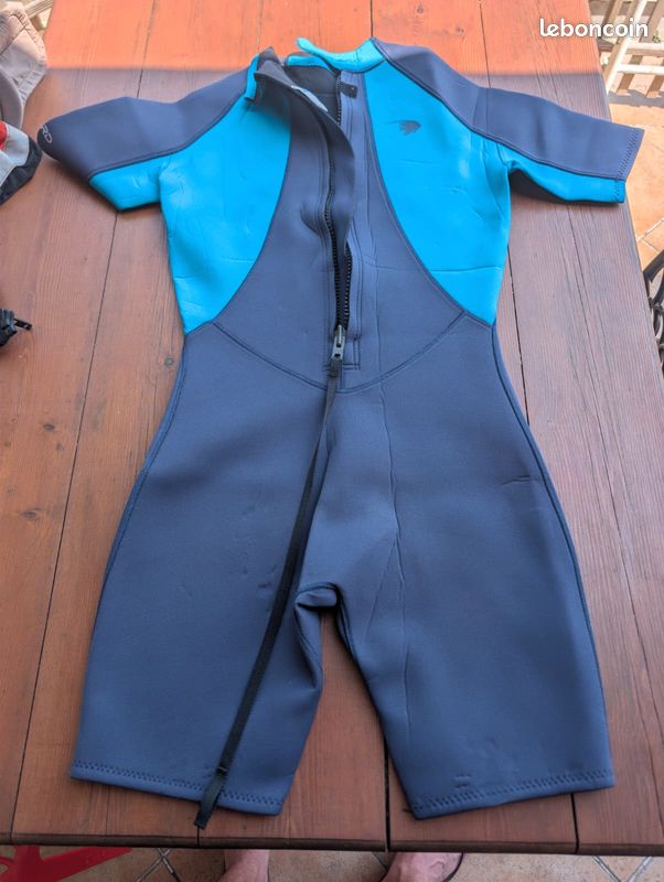 Combinaison shorty néoprène Tribord 2 mm - Taille XL (image 1)