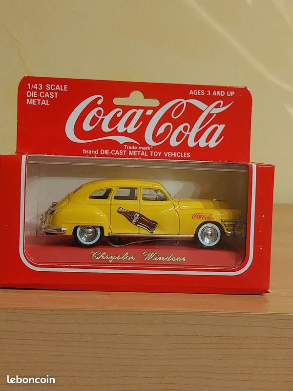 CHRYSLER WINDSOR COCA COLA SOLIDO 1:43