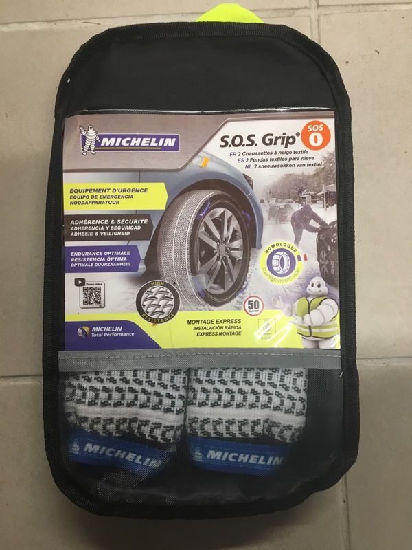 Test des chaussettes à neige Michelin SOS Grip 