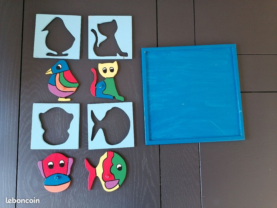 Puzzle en bois Animaux (image 2)