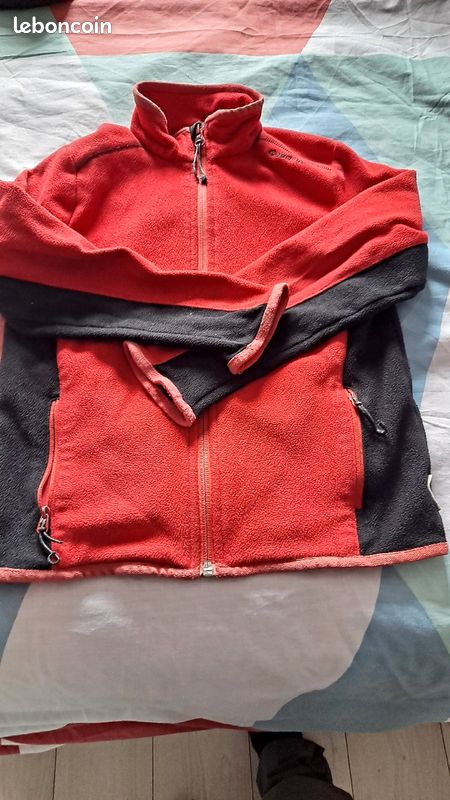 Polaire rouge t 7 ans decathlon (image 2)