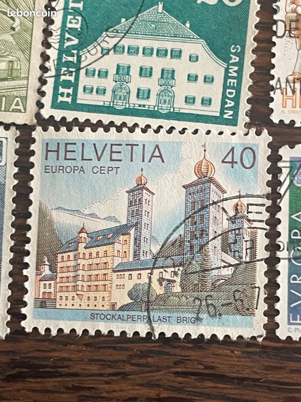 Suisse 1381-1384 (édition complète) oblitéré 1988 Pro Juventute