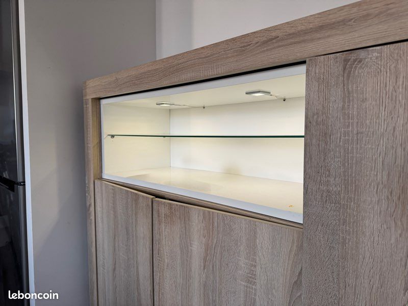Buffet haut bois clair (image 2)