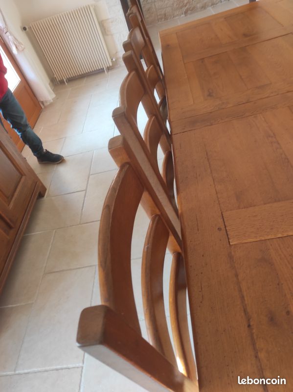 Meubles bois chêne massif salle à manger (image 12)